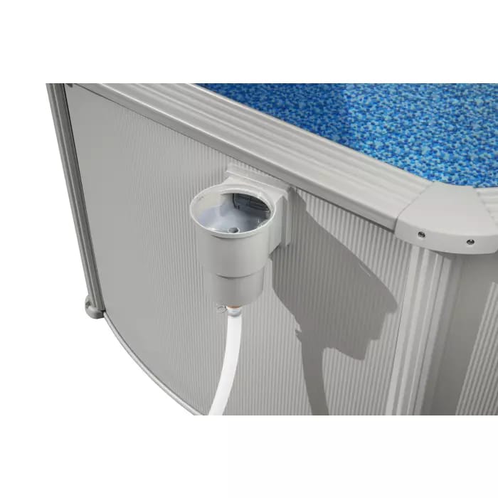 Стальной бассейн Bestway 56384 BW, Hydrium 460х120см, 17430л, песочный фильтр-насос, лестница, тент, подстилка, попл.-доз. фото 4
